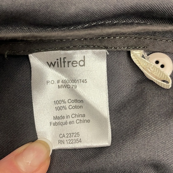 Wilfred Six Taupe & Grey Mini Dress - Picture 14 of 16